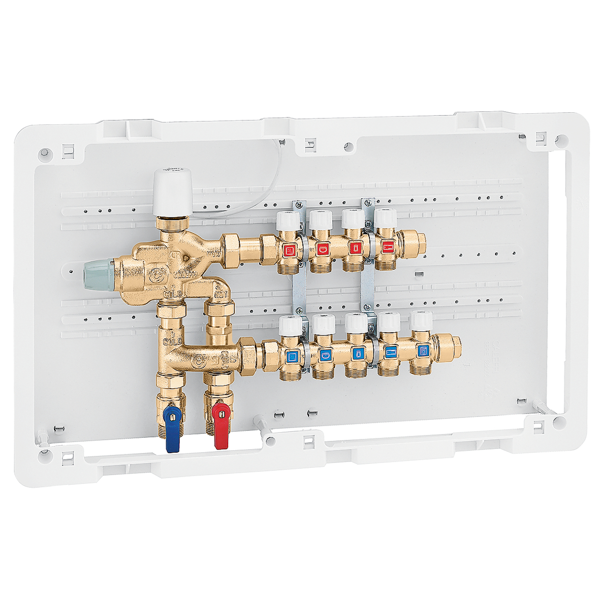 image LEGIOFLOW®, Gruppo compatto multifunzione per controllo temperatura e disinfezione termica, per impianto idrosanitario.